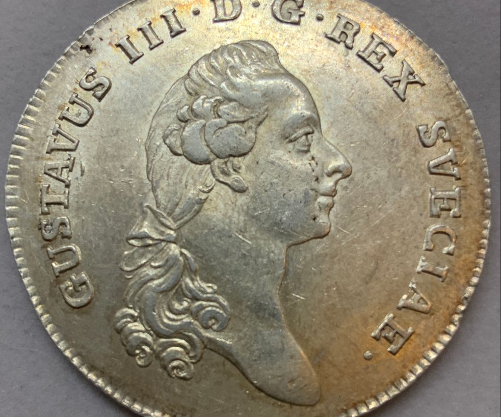 Riksdaler Gustav III